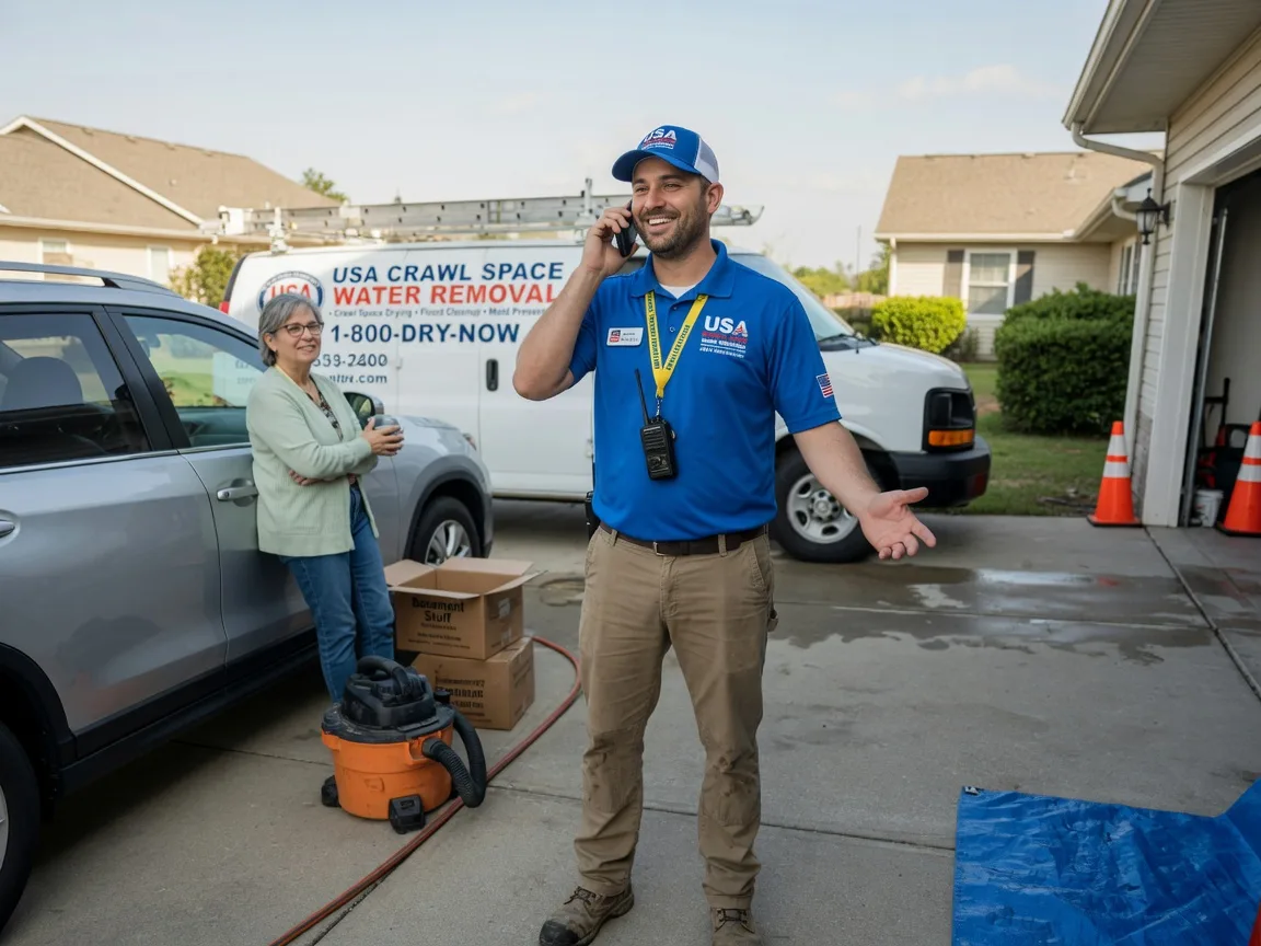 Crawl Space Water Removal Temple, GA FAQs